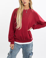 Vintage, 90s, Russell, Athletic, Sweatshirt, The Real Deal, size small, colour Red, newtown, sydney, australia, thrift store, opshop, preloved, secondhand, sustainable, retro, antique, 70s, 80s, 90s, 2000s, 00s, fashion, clothing, streetwear, trendy, garment, style, boutique, store, shop, archive, sale, cheap, best, top, Sweats and hoodies