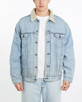 Vintage, Levi's, Sherpa, Lined, Denim, Jacket, The Real Deal, size double extra large, colour Blue, newtown, sydney, australia, thrift store, opshop, preloved, secondhand, sustainable, retro, antique, 70s, 80s, 90s, 2000s, 00s, fashion, clothing, streetwear, trendy, garment, style, boutique, store, shop, archive, sale, cheap, best, top, Jackets