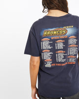 Vintage, 1999, NFL, Denver, Broncos, Super, Bowl, Tee, The Real Deal, size medium, colour Navy, newtown, sydney, australia, thrift store, opshop, preloved, secondhand, sustainable, retro, antique, 70s, 80s, 90s, 2000s, 00s, fashion, clothing, streetwear, trendy, garment, style, boutique, store, shop, archive, sale, cheap, best, top, T-Shirts