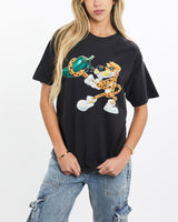 Vintage, 90s, Cheetos, Tee, The Real Deal, size extra small, colour Black, newtown, sydney, australia, thrift store, opshop, preloved, secondhand, sustainable, retro, antique, 70s, 80s, 90s, 2000s, 00s, fashion, clothing, streetwear, trendy, garment, style, boutique, store, shop, archive, sale, cheap, best, top, T-Shirts