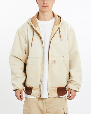 Vintage, Carhartt, Active', Jacket, The Real Deal, size extra large, colour Brown, newtown, sydney, australia, thrift store, opshop, preloved, secondhand, sustainable, retro, antique, 70s, 80s, 90s, 2000s, 00s, fashion, clothing, streetwear, trendy, garment, style, boutique, store, shop, archive, sale, cheap, best, top, Jackets