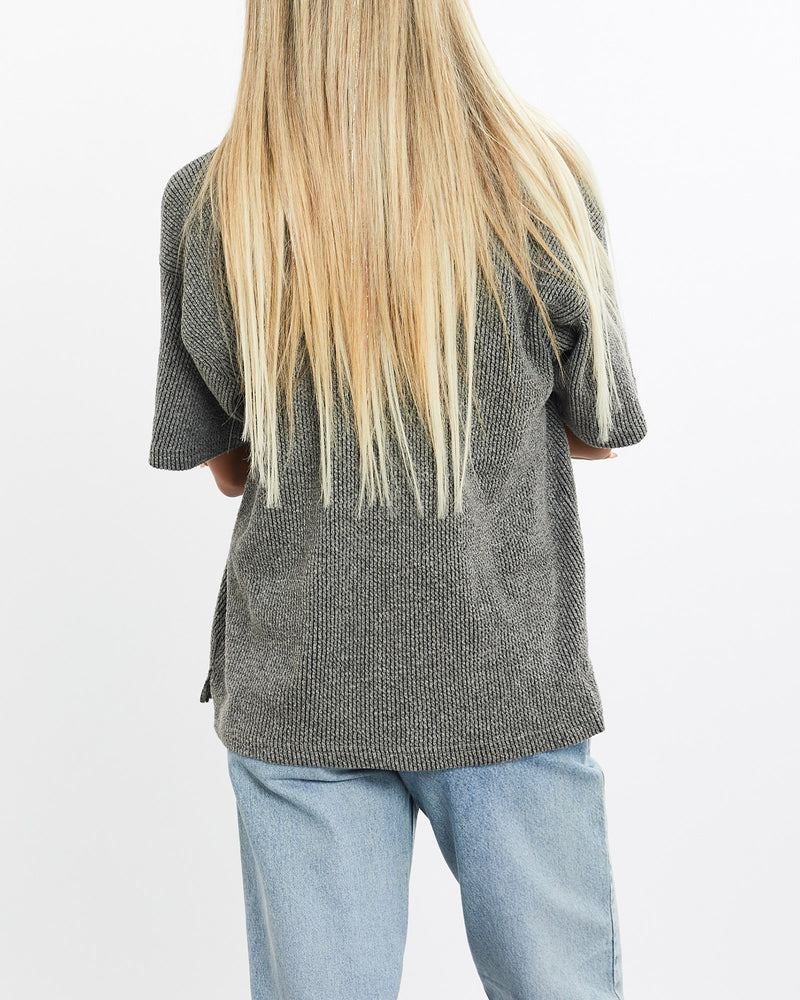 Vintage, 90s, Adidas, Tee, The Real Deal, size extra small, colour Grey, newtown, sydney, australia, thrift store, opshop, preloved, secondhand, sustainable, retro, antique, 70s, 80s, 90s, 2000s, 00s, fashion, clothing, streetwear, trendy, garment, style, boutique, store, shop, archive, sale, cheap, best, top, T-Shirts