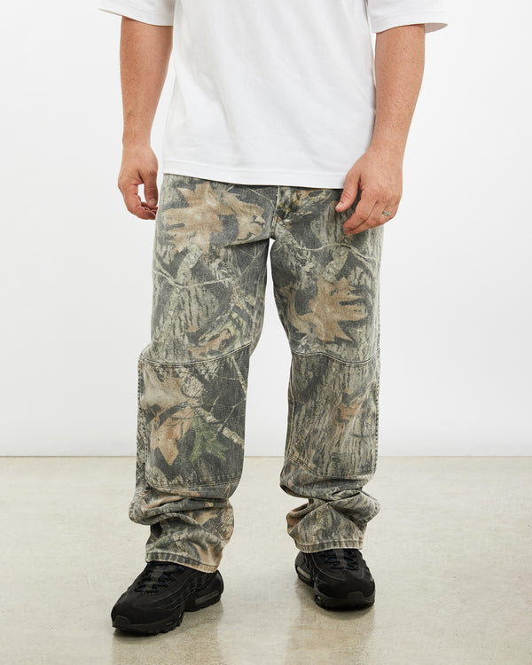 Vintage Wrangler 'Double Knee' Realtree Camo Pants <br>36"