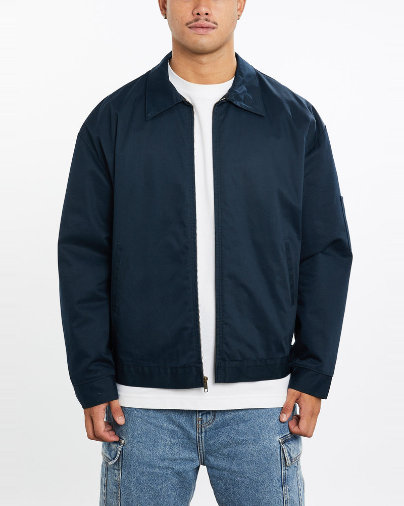 Vintage, Mechanic, Jacket, The Real Deal, size extra large, colour Blue, newtown, sydney, australia, thrift store, opshop, preloved, secondhand, sustainable, retro, antique, 70s, 80s, 90s, 2000s, 00s, fashion, clothing, streetwear, trendy, garment, style, boutique, store, shop, archive, sale, cheap, best, top, Jackets