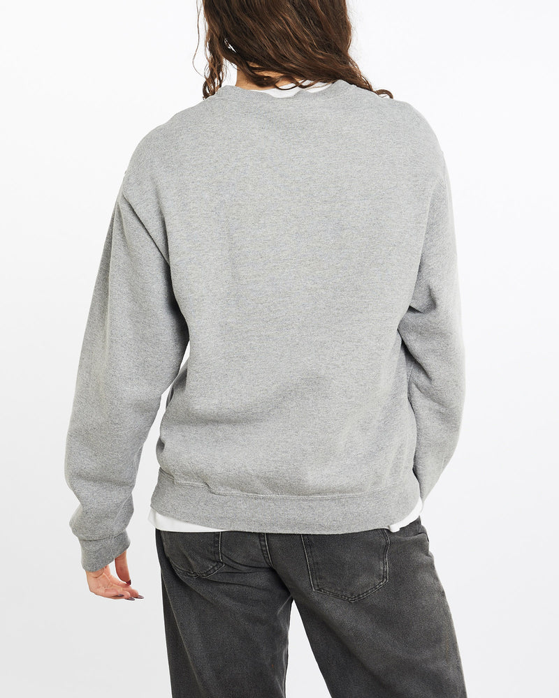 Vintage, Michigan, State, Sweatshirt, The Real Deal, size medium, colour Grey, newtown, sydney, australia, thrift store, opshop, preloved, secondhand, sustainable, retro, antique, 70s, 80s, 90s, 2000s, 00s, fashion, clothing, streetwear, trendy, garment, style, boutique, store, shop, archive, sale, cheap, best, top, Sweats and hoodies