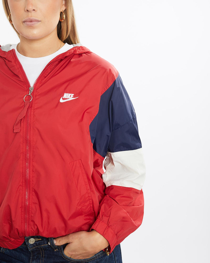 Vintage, 90s, Nike, Windbreaker, Jacket, The Real Deal, size small, colour Multicolour, newtown, sydney, australia, thrift store, opshop, preloved, secondhand, sustainable, retro, antique, 70s, 80s, 90s, 2000s, 00s, fashion, clothing, streetwear, trendy, garment, style, boutique, store, shop, archive, sale, cheap, best, top, Jackets