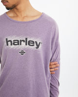 Vintage 1996 Harley Davidson Long Sleeve Tee <br>M , The Real Deal , newtown, sydney, australia, thrift store, opshop, preloved, secondhand, sustainable, retro, antique, 70s, 80s, 90s, 2000s, 00s, fashion, clothing, streetwear, trendy, garment, style, boutique, store, shop, archive, sale, cheap, best, top
