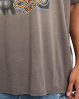 Vintage, 90s, Harley, Davidson, Tee, The Real Deal, size extra large, colour Brown, newtown, sydney, australia, thrift store, opshop, preloved, secondhand, sustainable, retro, antique, 70s, 80s, 90s, 2000s, 00s, fashion, clothing, streetwear, trendy, garment, style, boutique, store, shop, archive, sale, cheap, best, top, T-Shirts