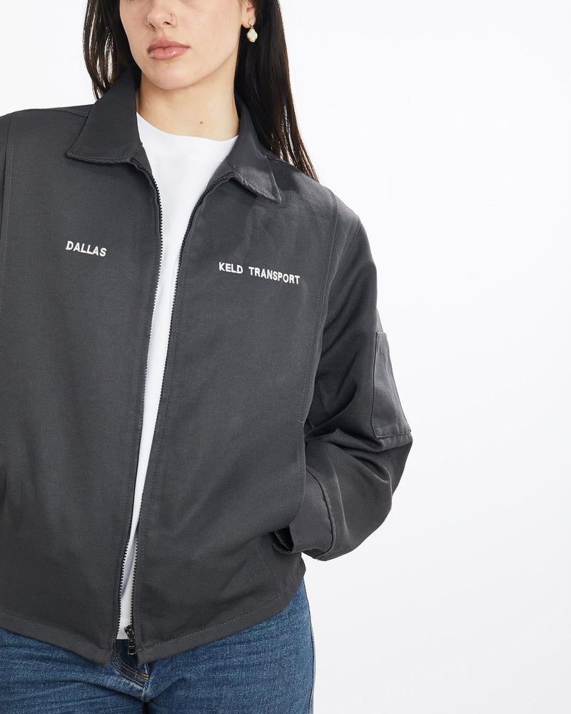 Vintage, Mechanic, Jacket, The Real Deal, size medium, colour Grey, newtown, sydney, australia, thrift store, opshop, preloved, secondhand, sustainable, retro, antique, 70s, 80s, 90s, 2000s, 00s, fashion, clothing, streetwear, trendy, garment, style, boutique, store, shop, archive, sale, cheap, best, top, Jackets