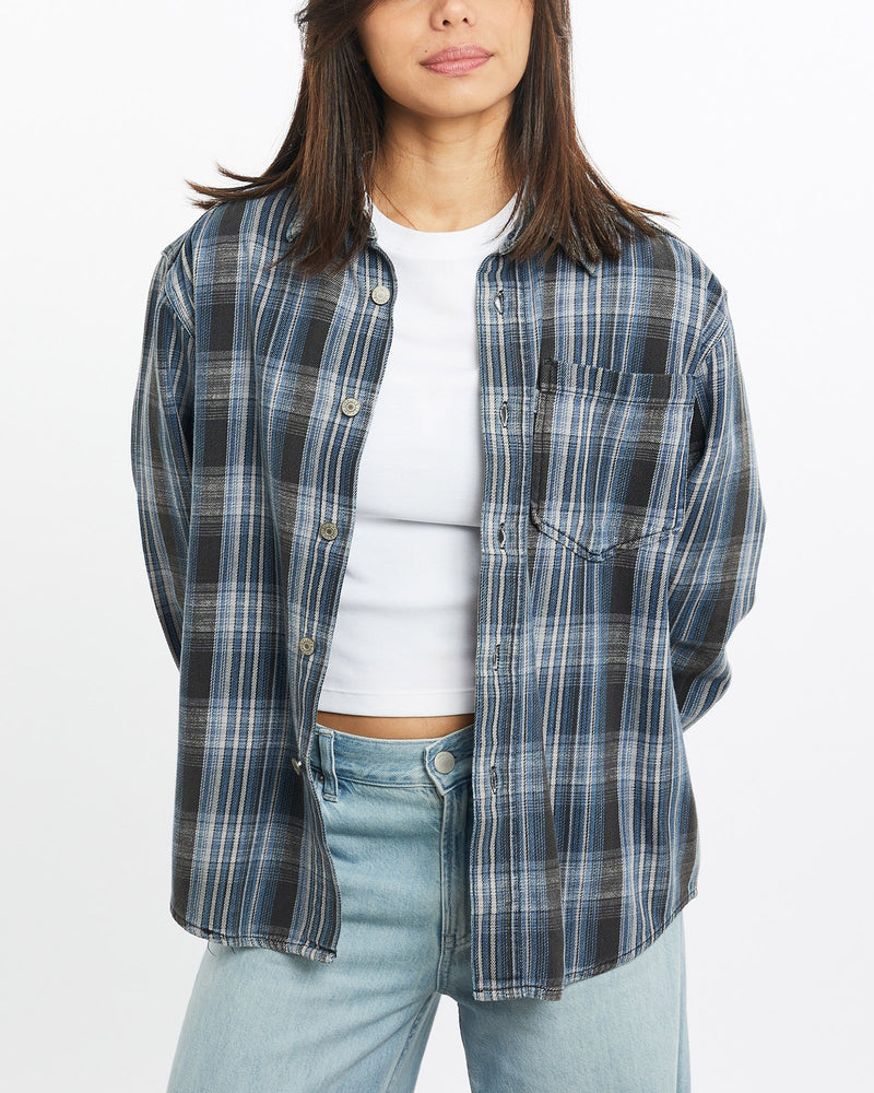 Vintage, 90s, Levi's, Flannelette, Button, Up, Shirt, The Real Deal, size extra small, colour Multicolour, newtown, sydney, australia, thrift store, opshop, preloved, secondhand, sustainable, retro, antique, 70s, 80s, 90s, 2000s, 00s, fashion, clothing, streetwear, trendy, garment, style, boutique, store, shop, archive, sale, cheap, best, top, Shirts