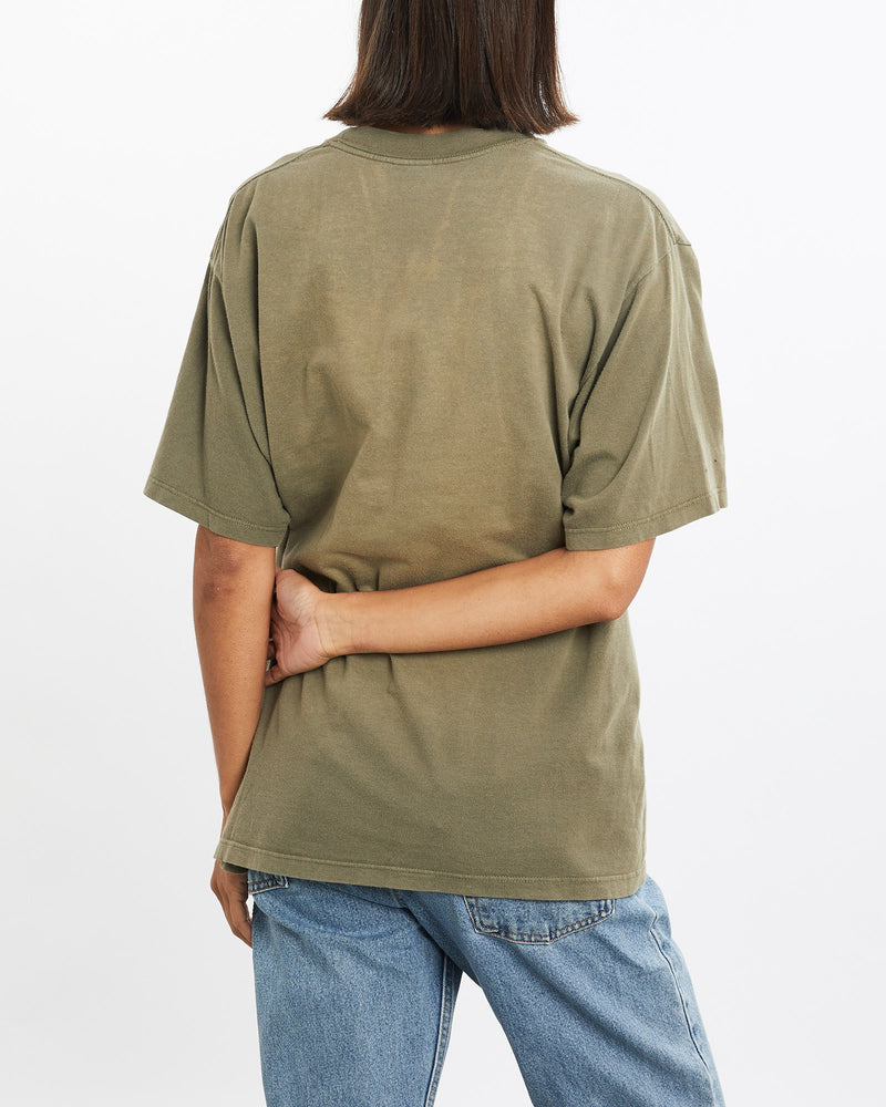 Vintage, Y2K, Gang, Boy, Tee, The Real Deal, size medium, colour Green, newtown, sydney, australia, thrift store, opshop, preloved, secondhand, sustainable, retro, antique, 70s, 80s, 90s, 2000s, 00s, fashion, clothing, streetwear, trendy, garment, style, boutique, store, shop, archive, sale, cheap, best, top, T-Shirts