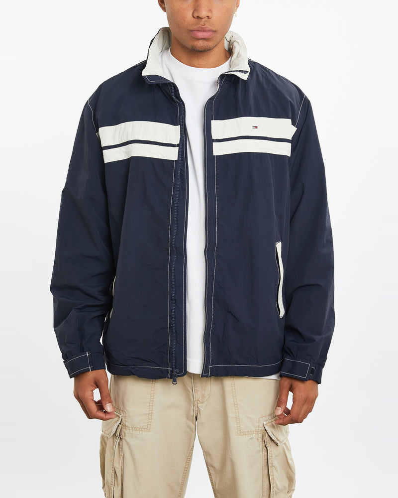 Vintage Tommy Hilfiger Windbreaker Jacket <br>XL , The Real Deal , newtown, sydney, australia, thrift store, opshop, preloved, secondhand, sustainable, retro, antique, 70s, 80s, 90s, 2000s, 00s, fashion, clothing, streetwear, trendy, garment, style, boutique, store, shop, archive, sale, cheap, best, top