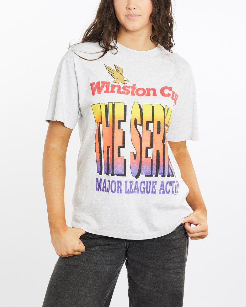 Vintage, 1995, Winston, Cup, Racing, Tee, The Real Deal, size medium, colour Grey, newtown, sydney, australia, thrift store, opshop, preloved, secondhand, sustainable, retro, antique, 70s, 80s, 90s, 2000s, 00s, fashion, clothing, streetwear, trendy, garment, style, boutique, store, shop, archive, sale, cheap, best, top, T-Shirts