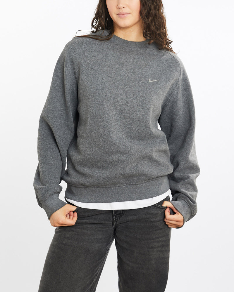 Vintage, Nike, Sweatshirt, The Real Deal, size medium, colour Grey, newtown, sydney, australia, thrift store, opshop, preloved, secondhand, sustainable, retro, antique, 70s, 80s, 90s, 2000s, 00s, fashion, clothing, streetwear, trendy, garment, style, boutique, store, shop, archive, sale, cheap, best, top, Sweats and hoodies