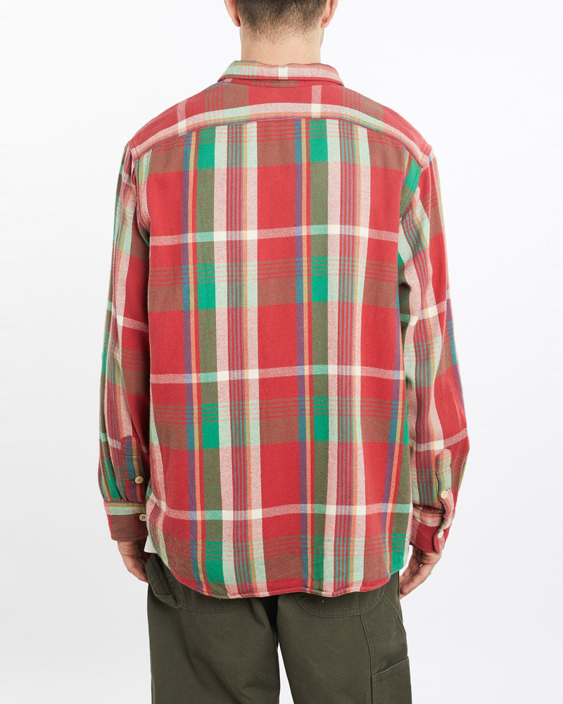 Vintage, 90s, Polo, Ralph, Lauren, Flannelette, Button, Up, Shirt, The Real Deal, size extra large, colour Multicolour, newtown, sydney, australia, thrift store, opshop, preloved, secondhand, sustainable, retro, antique, 70s, 80s, 90s, 2000s, 00s, fashion, clothing, streetwear, trendy, garment, style, boutique, store, shop, archive, sale, cheap, best, top, Shirts