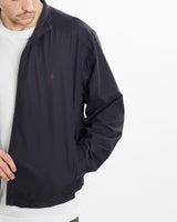 Vintage, 90s, Polo, Ralph, Lauren, Harrington, Jacket, The Real Deal, size extra large, colour Navy, newtown, sydney, australia, thrift store, opshop, preloved, secondhand, sustainable, retro, antique, 70s, 80s, 90s, 2000s, 00s, fashion, clothing, streetwear, trendy, garment, style, boutique, store, shop, archive, sale, cheap, best, top, Jackets