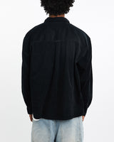 Vintage, 90s, Chaps, Ralph, Lauren, Corduroy, Button, Up, Shirt, The Real Deal, size large, colour Black, newtown, sydney, australia, thrift store, opshop, preloved, secondhand, sustainable, retro, antique, 70s, 80s, 90s, 2000s, 00s, fashion, clothing, streetwear, trendy, garment, style, boutique, store, shop, archive, sale, cheap, best, top, Shirts