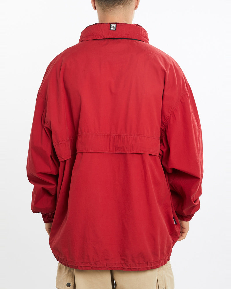 Vintage, 90s, Chaps, Ralph, Lauren, Windbreaker, Jacket, The Real Deal, size extra large, colour Burgundy, newtown, sydney, australia, thrift store, opshop, preloved, secondhand, sustainable, retro, antique, 70s, 80s, 90s, 2000s, 00s, fashion, clothing, streetwear, trendy, garment, style, boutique, store, shop, archive, sale, cheap, best, top, Jackets