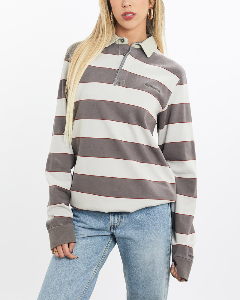 Vintage, Columbia, Rugby, Shirt, The Real Deal, size extra small, colour Multicolour, newtown, sydney, australia, thrift store, opshop, preloved, secondhand, sustainable, retro, antique, 70s, 80s, 90s, 2000s, 00s, fashion, clothing, streetwear, trendy, garment, style, boutique, store, shop, archive, sale, cheap, best, top, Shirts