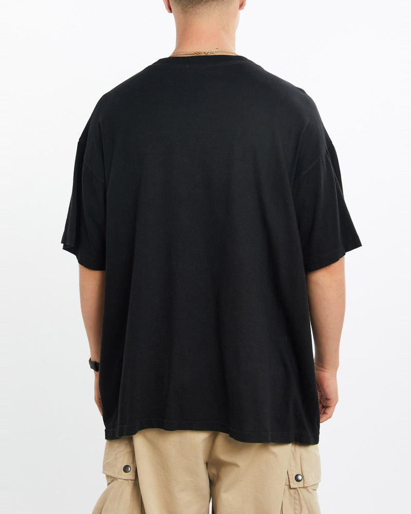 Vintage, 90s, Disney, Goofy, Tee, The Real Deal, size large, colour Black, newtown, sydney, australia, thrift store, opshop, preloved, secondhand, sustainable, retro, antique, 70s, 80s, 90s, 2000s, 00s, fashion, clothing, streetwear, trendy, garment, style, boutique, store, shop, archive, sale, cheap, best, top, T-Shirts