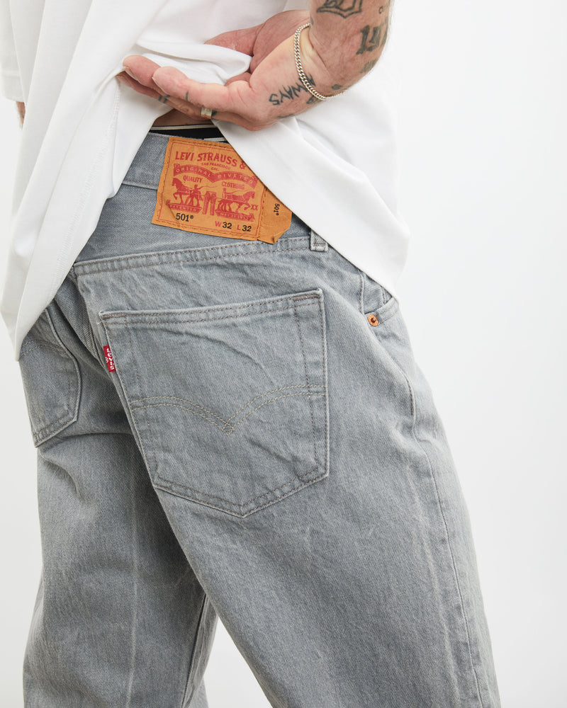 Vintage Levi's 501 Denim Jeans <br>31" , The Real Deal , newtown, sydney, australia, thrift store, opshop, preloved, secondhand, sustainable, retro, antique, 70s, 80s, 90s, 2000s, 00s, fashion, clothing, streetwear, trendy, garment, style, boutique, store, shop, archive, sale, cheap, best, top