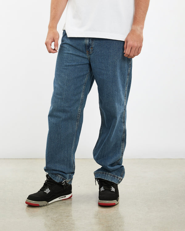 Vintage Urban Up Denim Carpenter Pants <br>34" , The Real Deal , newtown, sydney, australia, thrift store, opshop, preloved, secondhand, sustainable, retro, antique, 70s, 80s, 90s, 2000s, 00s, fashion, clothing, streetwear, trendy, garment, style, boutique, store, shop, archive, sale, cheap, best, top