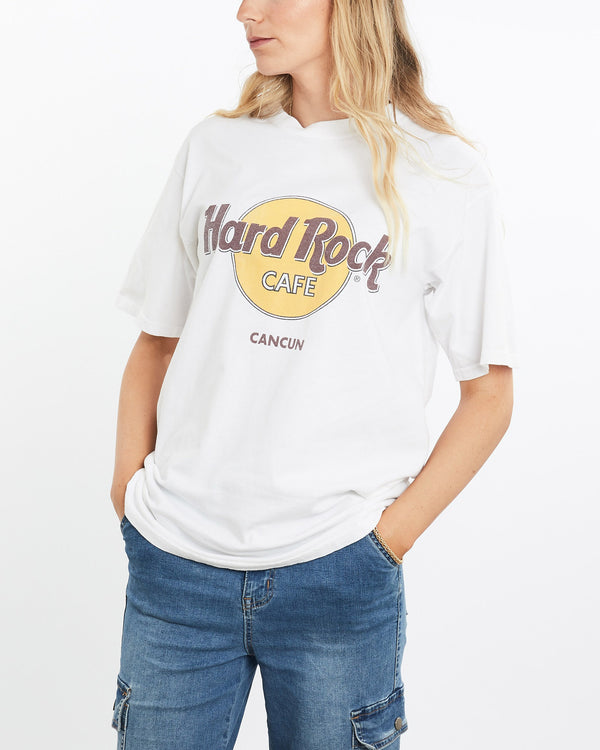 Vintage, Hard, Rock, Cafe, Tee, The Real Deal, size medium, colour White, newtown, sydney, australia, thrift store, opshop, preloved, secondhand, sustainable, retro, antique, 70s, 80s, 90s, 2000s, 00s, fashion, clothing, streetwear, trendy, garment, style, boutique, store, shop, archive, sale, cheap, best, top, T-Shirts