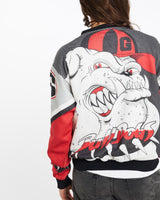 Vintage, 90s, NCAA, University, of, Georgia, Bulldogs, Sweatshirt, The Real Deal, size medium, colour White, newtown, sydney, australia, thrift store, opshop, preloved, secondhand, sustainable, retro, antique, 70s, 80s, 90s, 2000s, 00s, fashion, clothing, streetwear, trendy, garment, style, boutique, store, shop, archive, sale, cheap, best, top, Sweats and hoodies