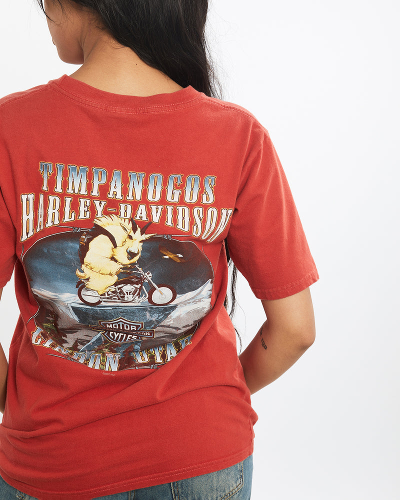 Vintage Harley Davidson Tee <br>S , The Real Deal , newtown, sydney, australia, thrift store, opshop, preloved, secondhand, sustainable, retro, antique, 70s, 80s, 90s, 2000s, 00s, fashion, clothing, streetwear, trendy, garment, style, boutique, store, shop, archive, sale, cheap, best, top