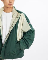 Vintage, 90s, Champion, Windbreaker, Jacket, The Real Deal, size large, colour Green, newtown, sydney, australia, thrift store, opshop, preloved, secondhand, sustainable, retro, antique, 70s, 80s, 90s, 2000s, 00s, fashion, clothing, streetwear, trendy, garment, style, boutique, store, shop, archive, sale, cheap, best, top, Jackets