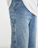 Vintage Arizona Jean Co. Denim Carpenter Shorts <br>32" , The Real Deal , newtown, sydney, australia, thrift store, opshop, preloved, secondhand, sustainable, retro, antique, 70s, 80s, 90s, 2000s, 00s, fashion, clothing, streetwear, trendy, garment, style, boutique, store, shop, archive, sale, cheap, best, top