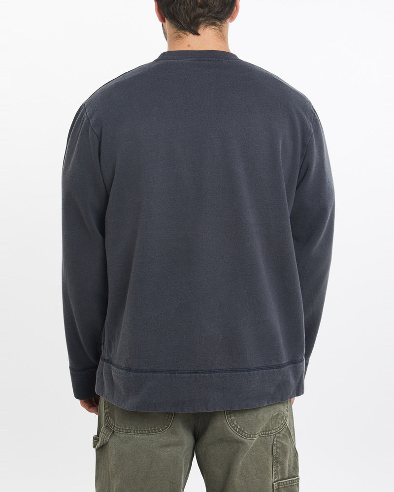 Vintage, 90s, Tommy, Hilfiger, Jeans, Sweatshirt, The Real Deal, size large, colour Black, newtown, sydney, australia, thrift store, opshop, preloved, secondhand, sustainable, retro, antique, 70s, 80s, 90s, 2000s, 00s, fashion, clothing, streetwear, trendy, garment, style, boutique, store, shop, archive, sale, cheap, best, top, Sweats and hoodies