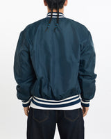 Vintage, UPS, Bomber, Jacket, The Real Deal, size large, colour Navy, newtown, sydney, australia, thrift store, opshop, preloved, secondhand, sustainable, retro, antique, 70s, 80s, 90s, 2000s, 00s, fashion, clothing, streetwear, trendy, garment, style, boutique, store, shop, archive, sale, cheap, best, top, Jackets