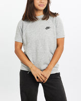 Vintage, 80s, Nike, Short, Sleeve, Sweatshirt, The Real Deal, size double extra small, colour Grey, newtown, sydney, australia, thrift store, opshop, preloved, secondhand, sustainable, retro, antique, 70s, 80s, 90s, 2000s, 00s, fashion, clothing, streetwear, trendy, garment, style, boutique, store, shop, archive, sale, cheap, best, top, Sweats and hoodies