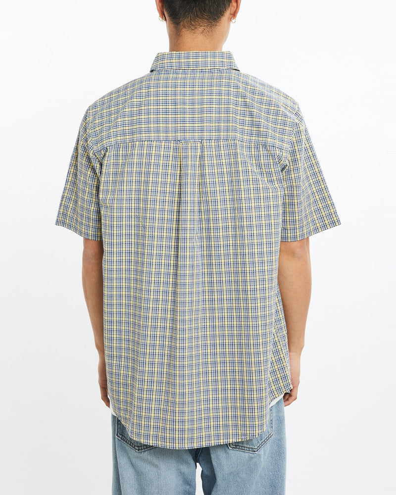 Vintage, 90s, Chaps, Ralph, Lauren, Short, Sleeve, Button, Up, Shirt, The Real Deal, size large, colour Multicolour, newtown, sydney, australia, thrift store, opshop, preloved, secondhand, sustainable, retro, antique, 70s, 80s, 90s, 2000s, 00s, fashion, clothing, streetwear, trendy, garment, style, boutique, store, shop, archive, sale, cheap, best, top, Shirts