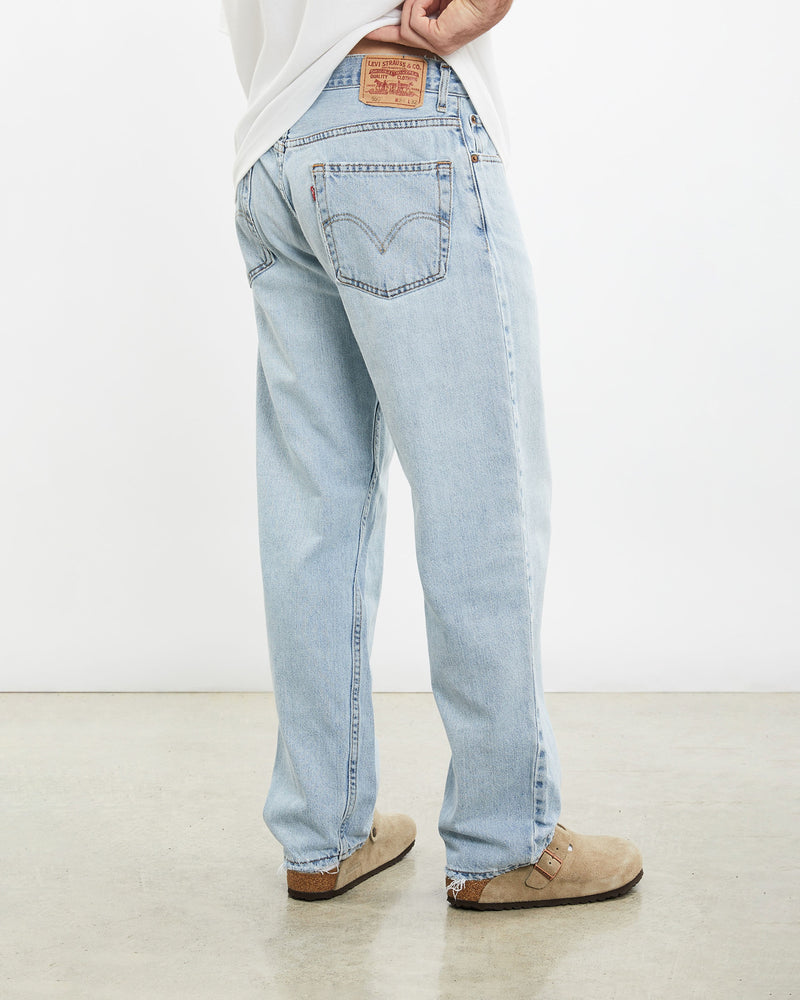 Vintage Levi's 550 Denim Jeans <br>34" , The Real Deal , newtown, sydney, australia, thrift store, opshop, preloved, secondhand, sustainable, retro, antique, 70s, 80s, 90s, 2000s, 00s, fashion, clothing, streetwear, trendy, garment, style, boutique, store, shop, archive, sale, cheap, best, top