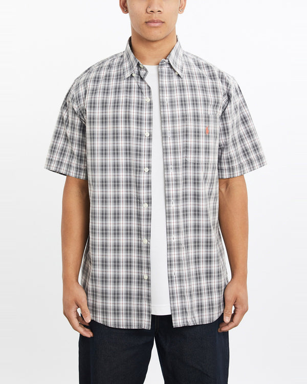 Vintage, 90s, Polo, Ralph, Lauren, Short, Sleeve, Button, Up, Shirt, The Real Deal, size large, colour Multicolour, newtown, sydney, australia, thrift store, opshop, preloved, secondhand, sustainable, retro, antique, 70s, 80s, 90s, 2000s, 00s, fashion, clothing, streetwear, trendy, garment, style, boutique, store, shop, archive, sale, cheap, best, top, Shirts