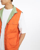 Vintage, Tommy, Hilfiger, Reversible, Vest, The Real Deal, size extra large, colour Multicolour, newtown, sydney, australia, thrift store, opshop, preloved, secondhand, sustainable, retro, antique, 70s, 80s, 90s, 2000s, 00s, fashion, clothing, streetwear, trendy, garment, style, boutique, store, shop, archive, sale, cheap, best, top, Jackets