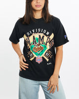 Vintage, 1997, MLB, Baltimore, Orioles, Tee, The Real Deal, size double extra small, colour Black, newtown, sydney, australia, thrift store, opshop, preloved, secondhand, sustainable, retro, antique, 70s, 80s, 90s, 2000s, 00s, fashion, clothing, streetwear, trendy, garment, style, boutique, store, shop, archive, sale, cheap, best, top, T-Shirts