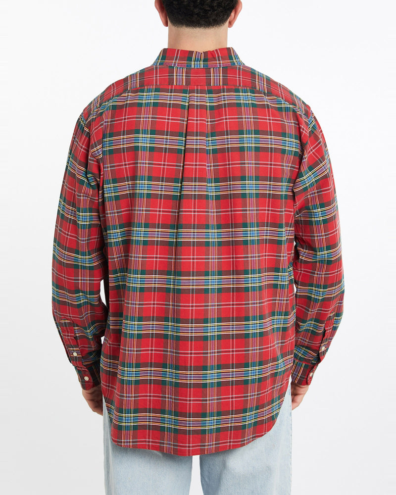 Vintage, 90s, Polo, Ralph, Lauren, Button, Up, Shirt, The Real Deal, size double extra large, colour Multicolour, newtown, sydney, australia, thrift store, opshop, preloved, secondhand, sustainable, retro, antique, 70s, 80s, 90s, 2000s, 00s, fashion, clothing, streetwear, trendy, garment, style, boutique, store, shop, archive, sale, cheap, best, top, Shirts