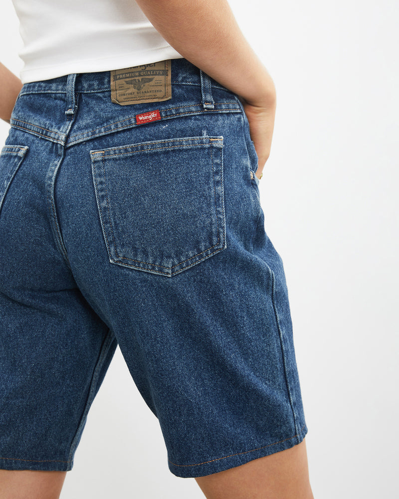 Vintage Wrangler Denim Shorts <br>30" , The Real Deal , newtown, sydney, australia, thrift store, opshop, preloved, secondhand, sustainable, retro, antique, 70s, 80s, 90s, 2000s, 00s, fashion, clothing, streetwear, trendy, garment, style, boutique, store, shop, archive, sale, cheap, best, top