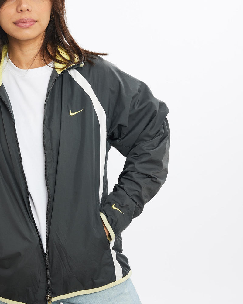 Vintage, Nike, Windbreaker, Jacket, The Real Deal, size double extra small, colour Green, newtown, sydney, australia, thrift store, opshop, preloved, secondhand, sustainable, retro, antique, 70s, 80s, 90s, 2000s, 00s, fashion, clothing, streetwear, trendy, garment, style, boutique, store, shop, archive, sale, cheap, best, top, Jackets
