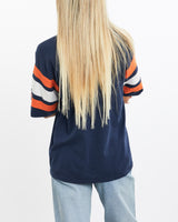 Vintage, 80s, NFL, Chicago, Bears, Jersey, The Real Deal, size extra small, colour Navy, newtown, sydney, australia, thrift store, opshop, preloved, secondhand, sustainable, retro, antique, 70s, 80s, 90s, 2000s, 00s, fashion, clothing, streetwear, trendy, garment, style, boutique, store, shop, archive, sale, cheap, best, top, T-Shirts