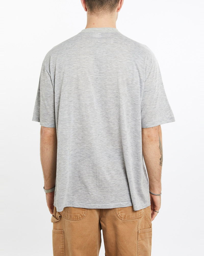 Vintage, 1990, MLB, Oakland, Athletics, Tee, The Real Deal, size extra large, colour Grey, newtown, sydney, australia, thrift store, opshop, preloved, secondhand, sustainable, retro, antique, 70s, 80s, 90s, 2000s, 00s, fashion, clothing, streetwear, trendy, garment, style, boutique, store, shop, archive, sale, cheap, best, top, T-Shirts