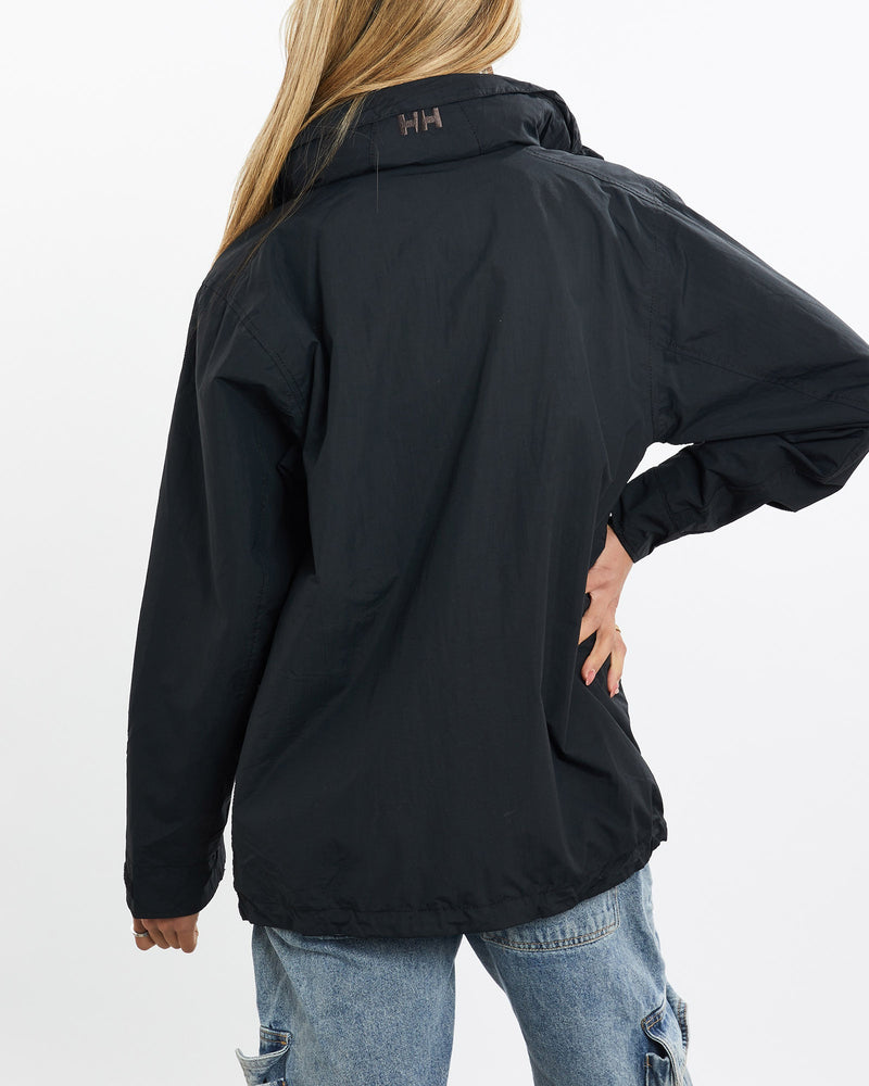 Vintage, 90s, Helly, Hansen, Windbreaker, Jacket, The Real Deal, size small, colour Black, newtown, sydney, australia, thrift store, opshop, preloved, secondhand, sustainable, retro, antique, 70s, 80s, 90s, 2000s, 00s, fashion, clothing, streetwear, trendy, garment, style, boutique, store, shop, archive, sale, cheap, best, top, Jackets