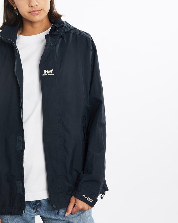 Vintage, Helly, Hansen, Windbreaker, Jacket, The Real Deal, size small, colour Black, newtown, sydney, australia, thrift store, opshop, preloved, secondhand, sustainable, retro, antique, 70s, 80s, 90s, 2000s, 00s, fashion, clothing, streetwear, trendy, garment, style, boutique, store, shop, archive, sale, cheap, best, top, Jackets