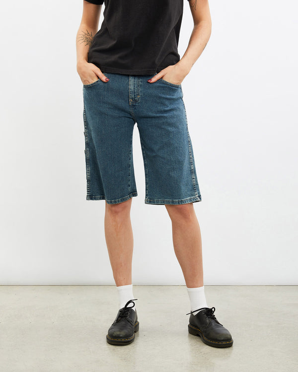 Vintage, Dickies, Denim, Carpenter, Shorts, The Real Deal, size 31", colour Blue, newtown, sydney, australia, thrift store, opshop, preloved, secondhand, sustainable, retro, antique, 70s, 80s, 90s, 2000s, 00s, fashion, clothing, streetwear, trendy, garment, style, boutique, store, shop, archive, sale, cheap, best, top, Shorts