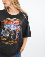 Vintage, 90s, Motorcycle, Tee, The Real Deal, size large, colour Black, newtown, sydney, australia, thrift store, opshop, preloved, secondhand, sustainable, retro, antique, 70s, 80s, 90s, 2000s, 00s, fashion, clothing, streetwear, trendy, garment, style, boutique, store, shop, archive, sale, cheap, best, top, T-Shirts