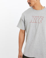 Vintage, Nike, Tee, The Real Deal, size large, colour Grey, newtown, sydney, australia, thrift store, opshop, preloved, secondhand, sustainable, retro, antique, 70s, 80s, 90s, 2000s, 00s, fashion, clothing, streetwear, trendy, garment, style, boutique, store, shop, archive, sale, cheap, best, top, T-Shirts