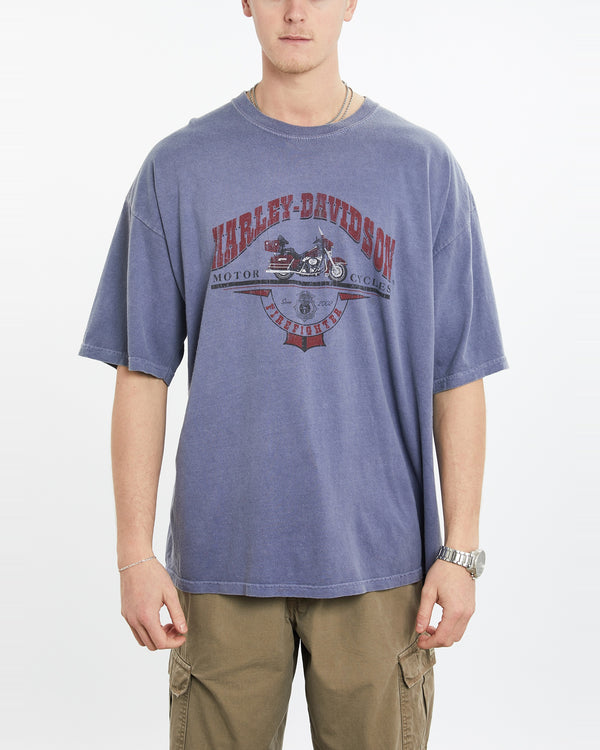 Vintage Harley Davidson Tee <br>XXL , The Real Deal , newtown, sydney, australia, thrift store, opshop, preloved, secondhand, sustainable, retro, antique, 70s, 80s, 90s, 2000s, 00s, fashion, clothing, streetwear, trendy, garment, style, boutique, store, shop, archive, sale, cheap, best, top